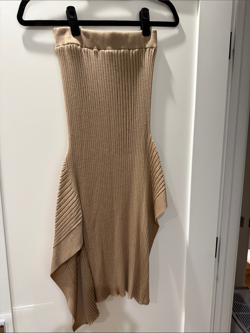 Stella McCartney knit asymmetric midi skirt
